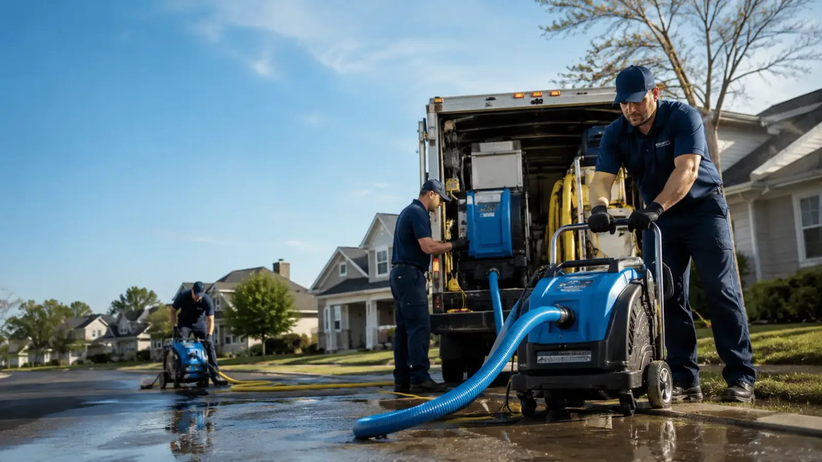 Flood Damage Cleanup in Rices Landing, PA